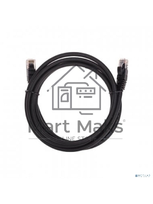 Патч-корд U/UTP Rexant cat.6, RJ45-RJ45, неэкранированный, 26AWG, LSZH, черный, 2 м