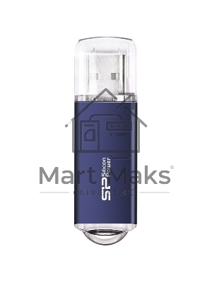 Флешка USB 64Gb Silicon Power Ultima II, USB 2.0, Синий