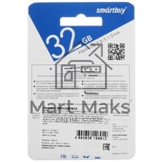 Флешка USB Smartbuy Scout Black (SB032GB3SCK), 32Gb, USB 3.0, R/W 100/40, черный