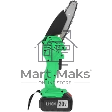 Пила цепная аккумуляторная бесщеточная Zitrek GreenSaw 20 Extra power [082-1851-1] 20В, 4,0А·ч Li-ion аккум. 1шт, ЗУ
