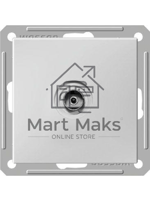 Механизм коннектора TV антены 1-м СП W59 оконечная без рамки бел. SchE RTS-151-1-86