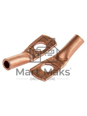 Наконечник медный ТМ 70-10-13 (70мм² - Ø13мм) (в упак. 50 шт.) Rexant Наконечник медный ТМ 70-10-13 (70мм² - Ø13мм) (в упак. 50 шт.) Rexant