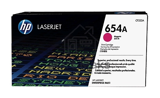 Тонер Картридж HP 654A CF333A пурпурный для HP CLJ Ent M651n/M651dn/M651xh/M680dn/M680f (15000стр.)