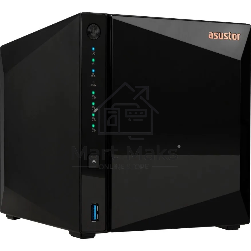 Сетевой накопитель ASUSTOR AS3304T V2/ASUSTOR/4/BAY/EU/2GD4 