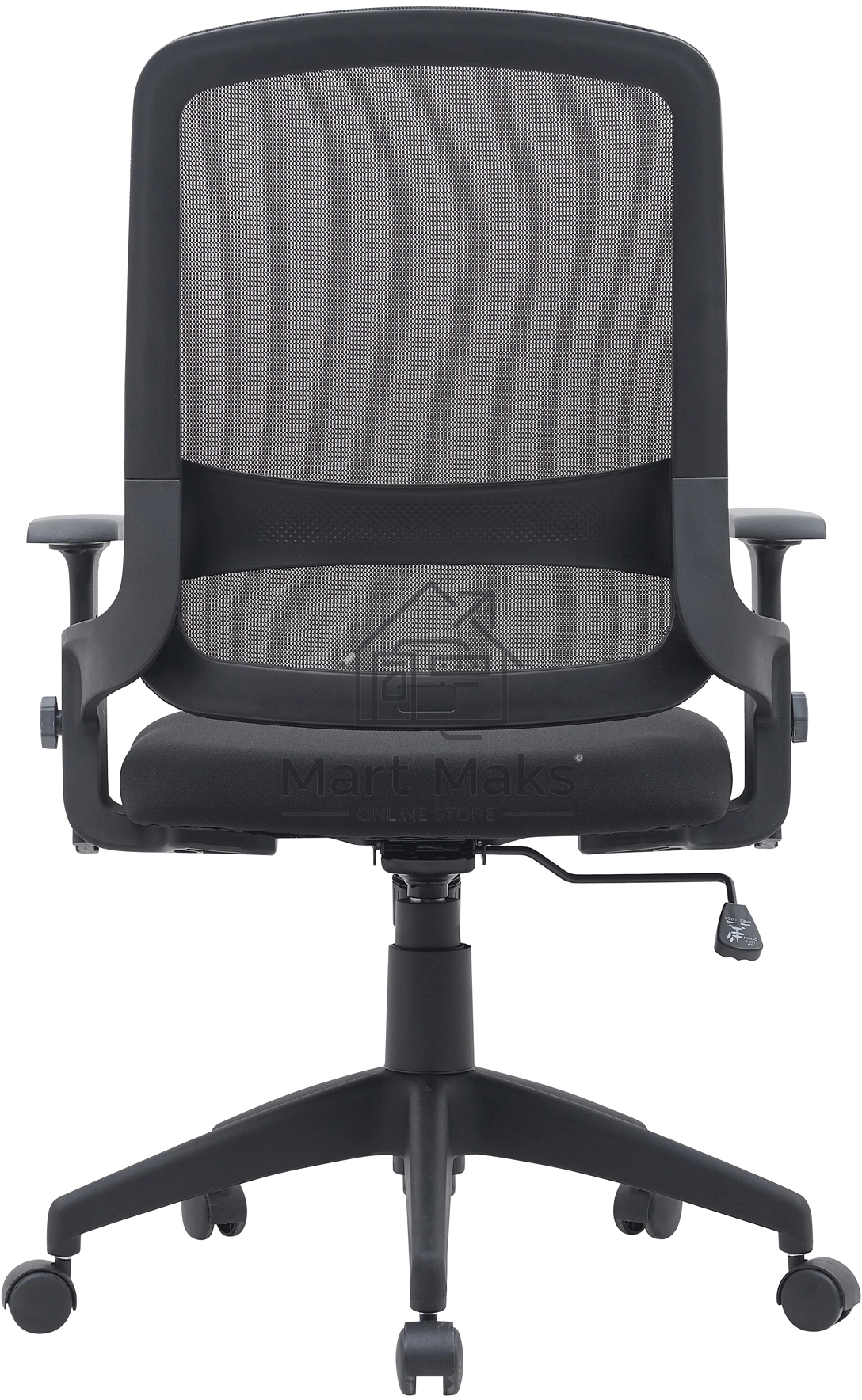 Кресло компьютерное Cactus CS-MC313-BK черный, сетка/ткань
