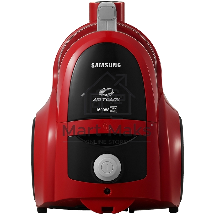 Пылесос Samsung VCC4520S3R/XEV красный, 350/1600 Вт, уборка сухая, пылесборник контейнер 1.3 л