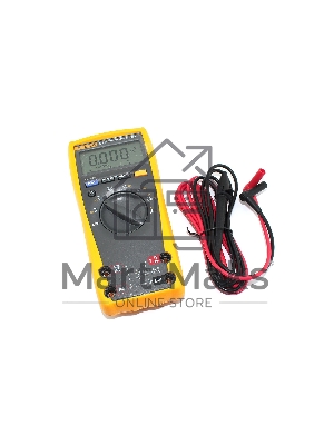 Мультиметр FLUKE 177цифровая 1000мА Диод тестжелтый черный 0,42кг