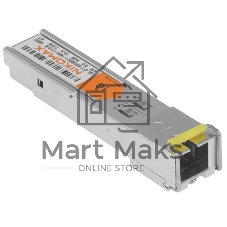 Модуль SFP GIGALINK GL-OT-SG06SC1-1550-1310-B, WDM, 155Mb/1,25Gb/s одно волокно SM, SC, Tx:1550/Rx:1310 нм, 6 дБ до 3 км