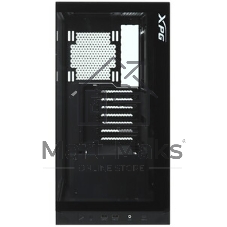 Компьютерный корпус XPG INVADER X BLACK (INVADERXMT-BKCWW) Mid-Tower Gaming ATX PC Case with Panoramic View, Tempered Glass Panels, and RGb Lighting Black