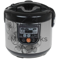 Мультиварка Centek CT-1498 Ceramic черный, сталь 700 Вт, 5.0л, КЕРАМИЧЕСКОЕ ПОКРЫТИЕ ЧАШИ, 10 пр-м.