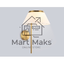 Настенный светильник Ambrella light LH72475 BS/WH латунь/белый Е14 max 40W 300*260*400