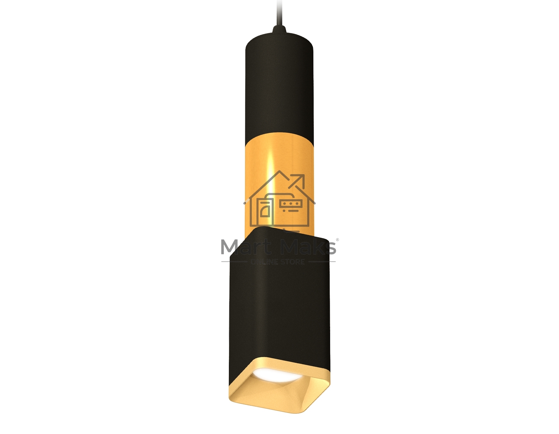 Светильник Ambrella Light XP7821015 SBK/SGD черный песок/золото песок MR16 GU5.3