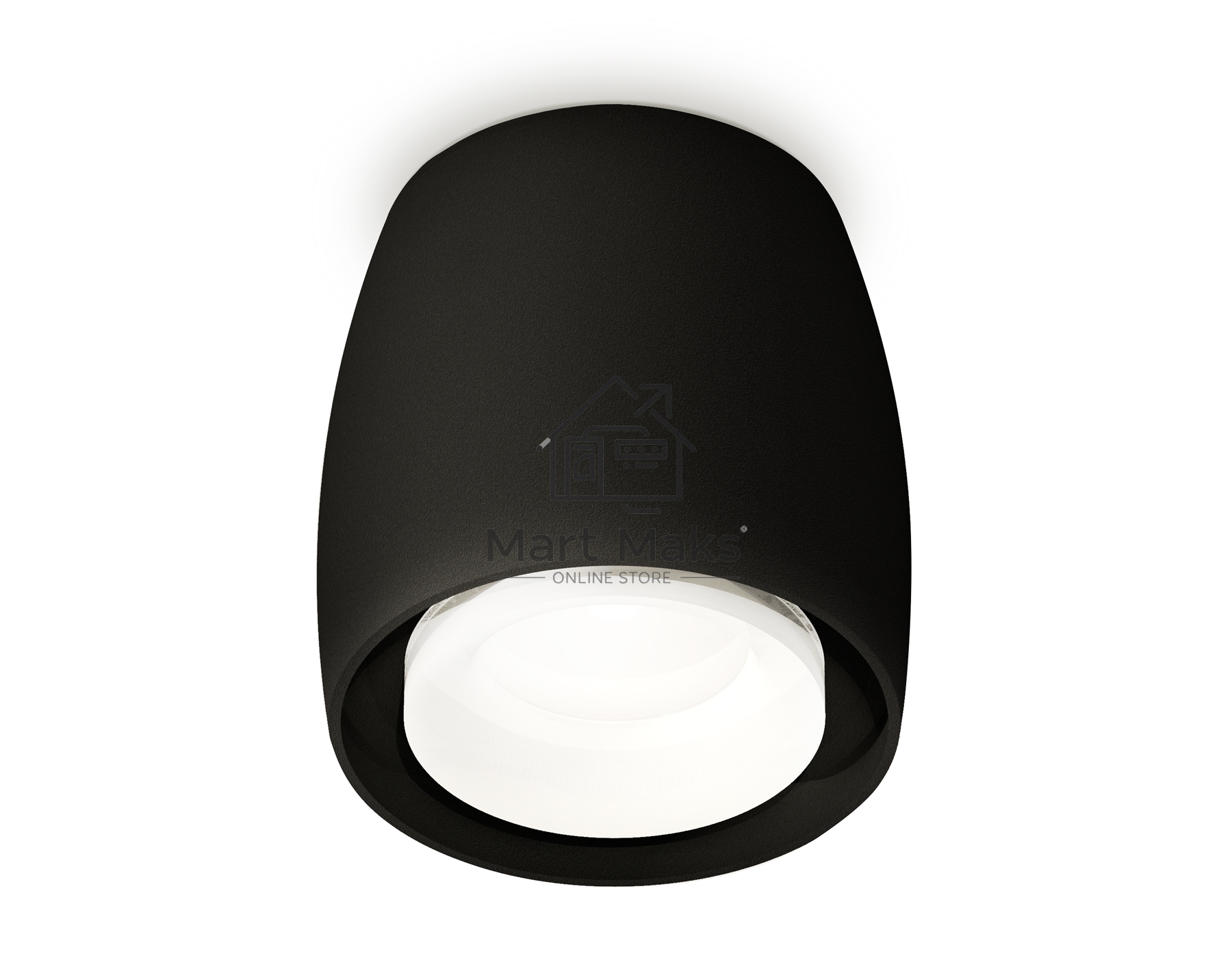 Светильник Ambrella Light XS1142041 SBK/FR черный песок/белый матовый MR16 GU5.3 (C1142, N7165)