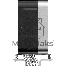 Кулер для процессора CPU Cooler Ocypus Delta A40 EX BK Digital (200W, 4-pin PWM, LED temp., 157mm, Al/Cu, 4x6mm, ARGB, 1x120mm, 60CFM, 31dBA, 1600RPM, S: 1851/1700/1200/115X, AM5/AM4, black)