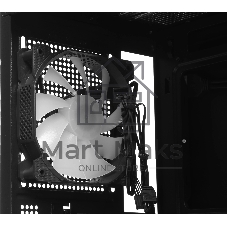 Корпус ACCORD ACC-ZM3B Black, Mini-Tower, чёрный, 1 x 120 мм