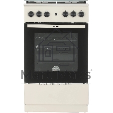 Плита газовая Gorenje GG5A21BEF бежевый, конфорок 4 газовых, духовка 70 л, 50 см x 85 см x 59.4 см