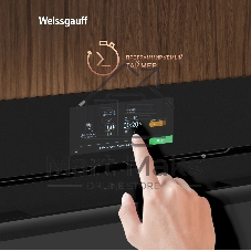 Духовой шкаф Weissgauff EOM 899 Color Touch черный Matt