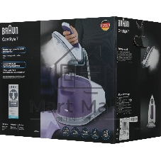 Парогенератор Braun IS7266VI белый/фиолетовый, 2700 Вт, 160 г/мин, 550 г/мин, 2000 мл