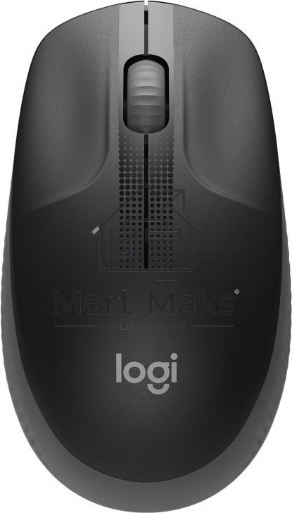 Мышь беспроводная Logitech M190 черный, 1000 dpi, радиоканал, USB, кнопки - 3
