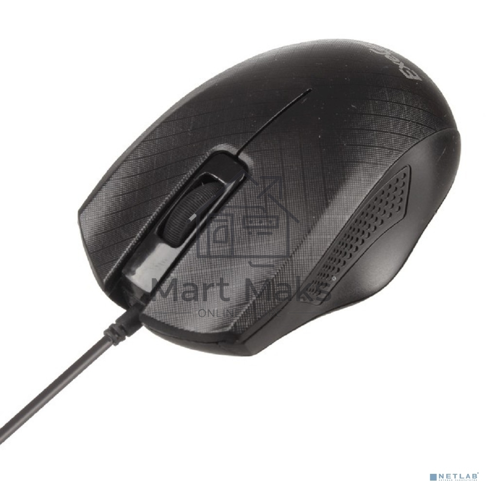 Мышь проводная ExeGate Professional Standard SH-9027 черный, 1000 dpi, USB, кнопки - 3
