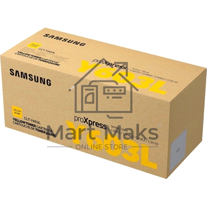 Картридж лазерный Samsung SL-C4010 желтый CLT-Y603L/SEE 10K