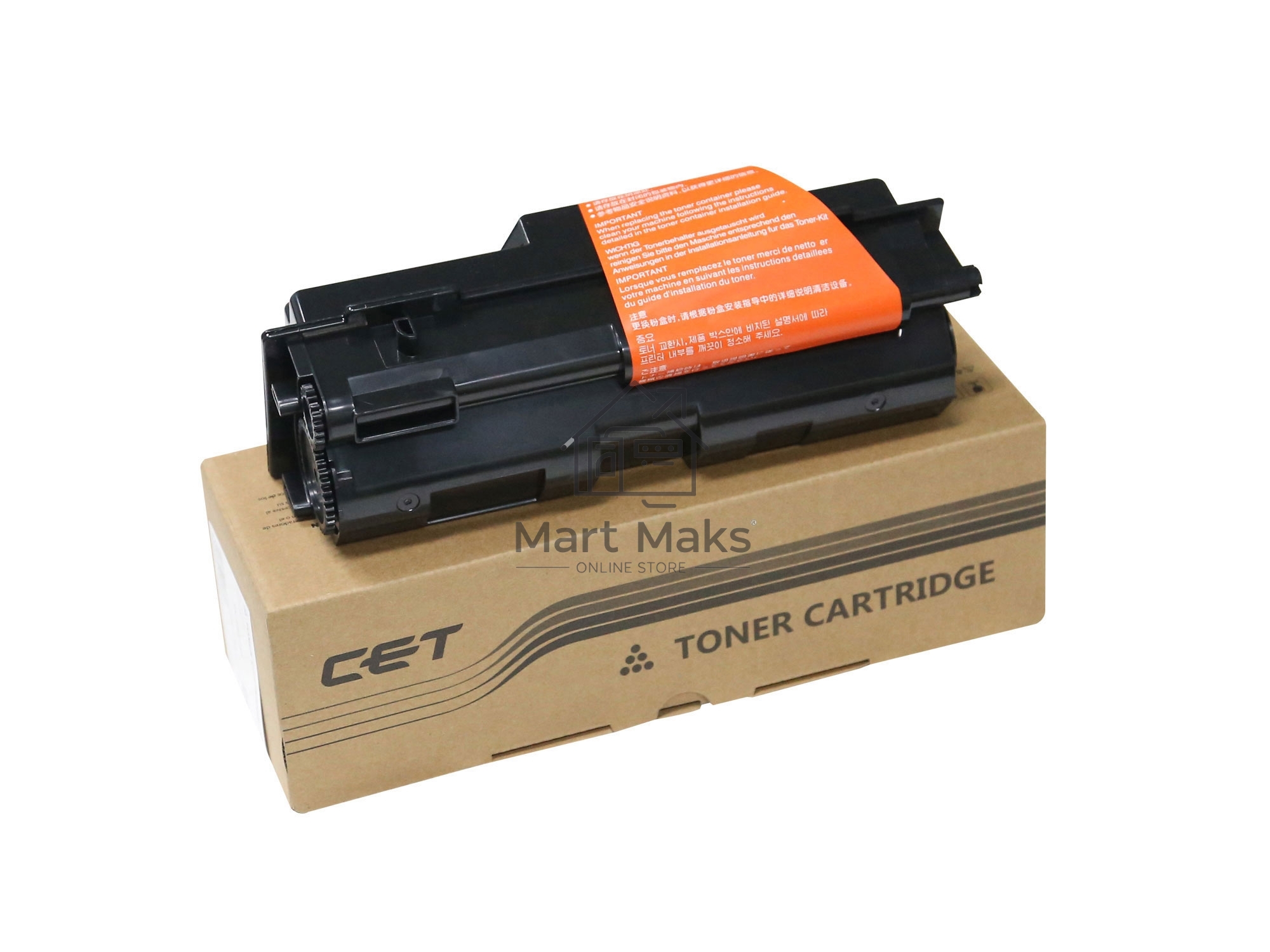 Тонер-картридж (PK2/PK3, без чипа) TK-160 для KYOCERA FS-1120D, ECOSYS P2035d (CET), 110г, 2500 стр., CET8173
