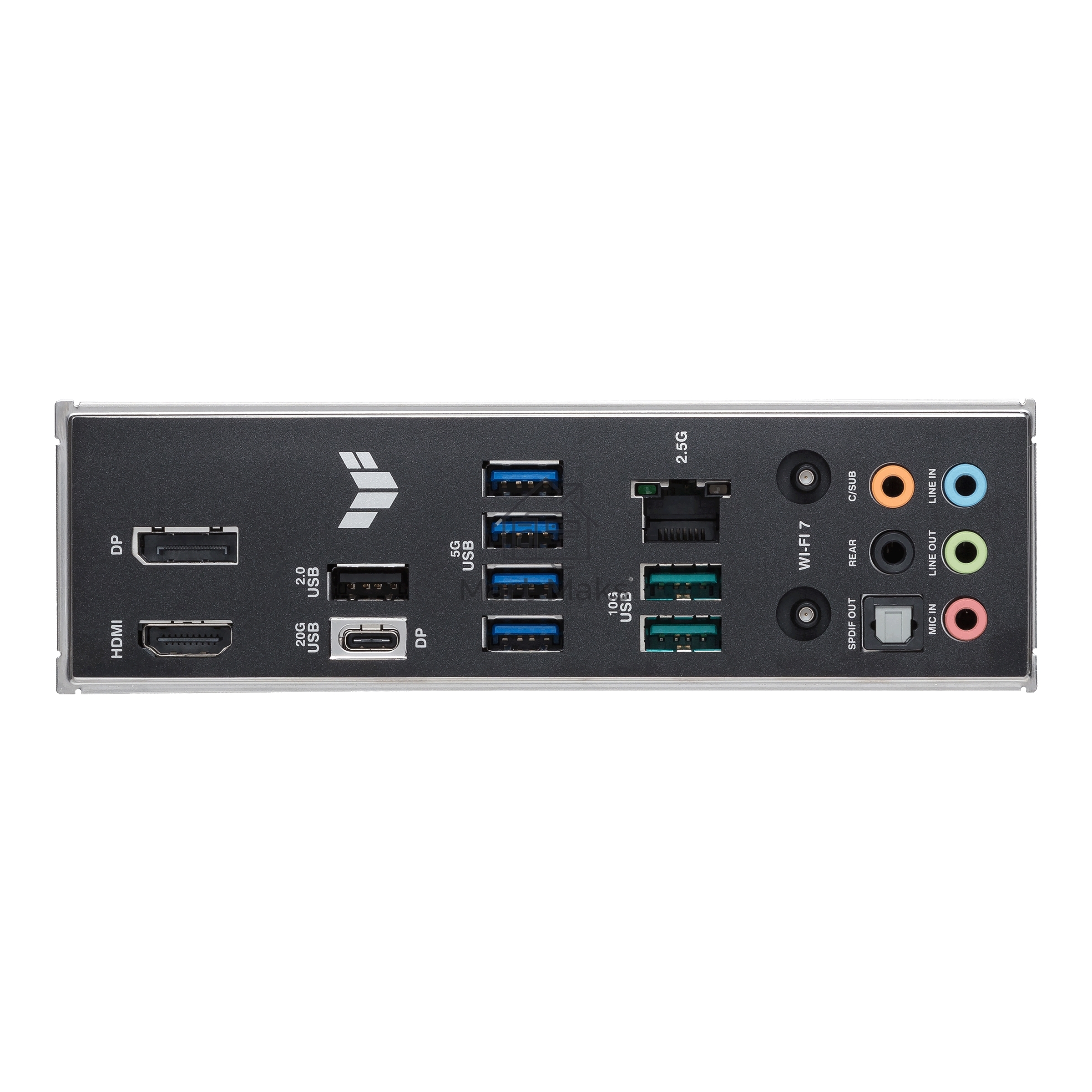 Материнская плата ASUS TUF GAMING B860M-PLUS WIFI, LGA 1851, Intel B860, 4xDDR5, 4xSATA, 3xM.2, 1xPCIe 5.0 x16, 1xPCIe x4, 1xUSB-C, 4xUSB-A 3.2 Gen 1, 2xUSB-A 3.2 Gen 2, 1xHDMI, 1xDP, 1x2.5Gb LAN, 7.1, mATX