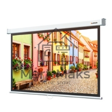 Настенный экран Lumien Eco Picture 178х280 см (рабочая область 170х272 см) Matte White прямоуголный корпус, возможность потолочн./настенного крепления, уровень в комплекте, 16:10