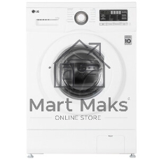 Стиральная машина LG F1296CDS0X белый, загрузка фронтальная 6 кг, 1200 об/мин, класс B