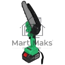 Пила цепная аккумуляторная бесщеточная Zitrek GreenSaw 20V [082-1858] 20В, 4,0А·ч Li-ion аккум. 1шт, ЗУ