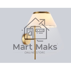 Настенный светильник Ambrella light LH72475 BS/WH латунь/белый Е14 max 40W 300*260*400