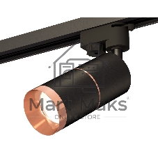 Светильник Ambrella light XT6302031 SBK/PPG черный песок/золото розовое полированное MR16 GU5.3