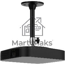 Кронштейн для проектора Cactus CS-WMS-13 черный макс.3кг настенный и потолочный поворот и наклон