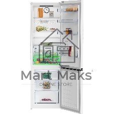 Холодильник Beko B3RCNK402HW белый двухкамерный 257/100л морозилка снизу