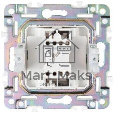 Выключатель 1-кл. IEK SKANDY SK-V07B 10А с индикацией бежевый SK-V10-1-10-K10