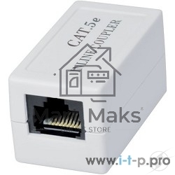 Коннектор Gembird Соединитель RJ-45F/RJ-45F cat. 5e (NA350)