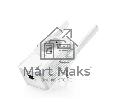Сетевой адаптер TP-Link SOHO TL-WA860RE 300Mbps Wireless N Wall Plugged Range Extender with AC Passthrough, QCA(Atheros), 2T2R, 2.4GHz, 802.11b/g/n, 1 10/100Mbps LAN port, Range Extender button, Range Extender mode, suppo поставляется без кабеля RJ-45