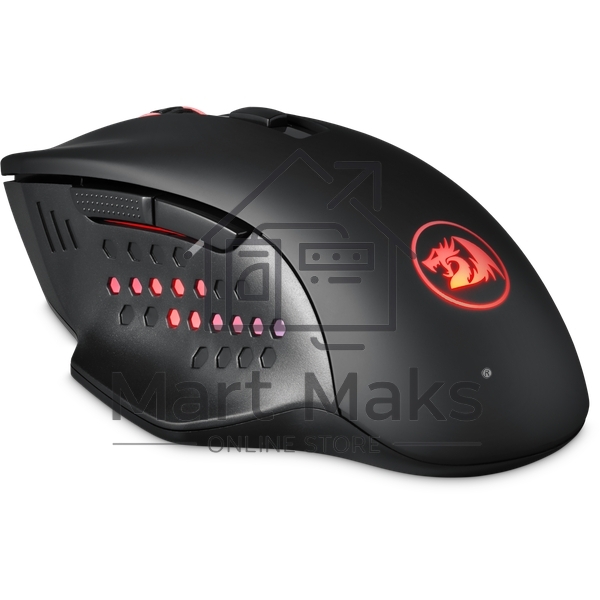 Мышь проводная REDRAGON Gainer черный, 3200 dpi, USB, кнопки - 6