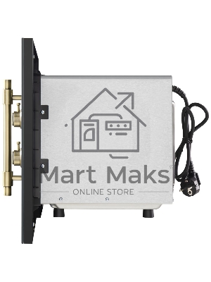 Микроволновая печь встраиваемая Maunfeld JBMO.20.5GRBG черный, 20 л, 700 Вт, переключатели - поворотный механизм