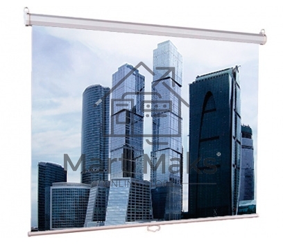 Экран Lumien 160x160см Eco Picture LEP-100105 1:1 настенно-потолочный рулонный