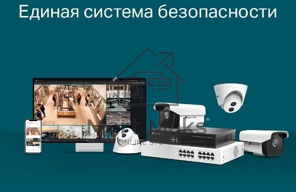 Сетевой видеорегистратор TP-Link VIGI NVR1016H 16 Channel Network Video Recorder