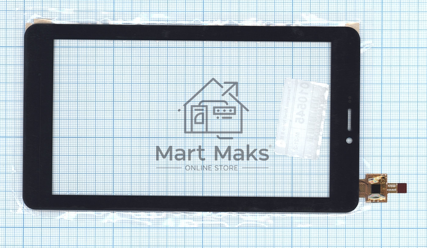 Сенсорное стекло (тачскрин) C196131A1-FPC740DR, черное