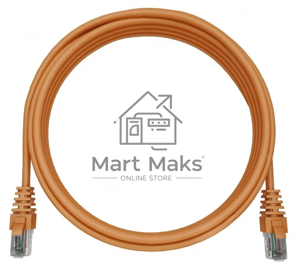 Патч-корд NTSS NTSS-PC-UTP-RJ45-5e-0.3-LSZH-OR NTSS-PC-UTP-RJ45-5E-0.3-LSZH UTP RJ-45 вил.-вилка RJ-45 кат.5E 0.3м оранжевый LSZH (уп.:1шт)