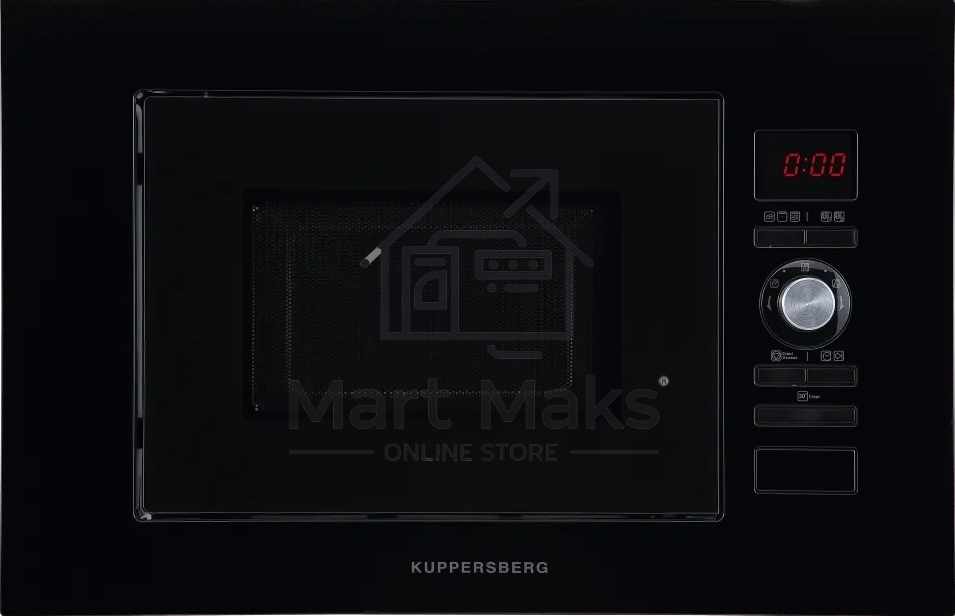 Встраиваемая микроволновая печь Kuppersberg HMW 625 B 20 л, High-Tech, 800 Вт, черный