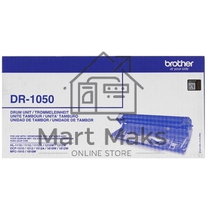 Фотобарабан Brother DR-1050 для HL-1110/1112/112A/DCP-1510/1512/1512A/MFC-1810 10 000 стр.