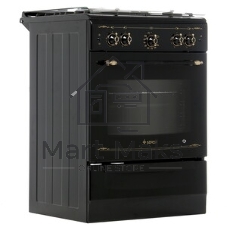 Плита газовая Gefest ПГ 6100-02 0187 черный, конфорок 4 шт, духовка 52 л, 60 см x 85 см x 60 см