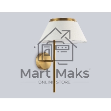 Настенный светильник Ambrella light LH72475 BS/WH латунь/белый Е14 max 40W 300*260*400
