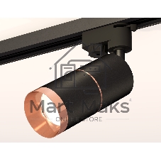 Светильник Ambrella light XT6302031 SBK/PPG черный песок/золото розовое полированное MR16 GU5.3