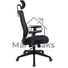 Кресло руководителя Бюрократ MC-511N-H черный Elastic-102 сетка/ткань крестов. пластик