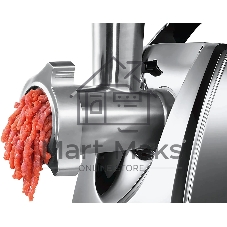 Мясорубка электрическая Bosch MFW68640 черный, 2200 Вт, 4.3 кг/мин, реверс, металлический лоток, насадки - 5